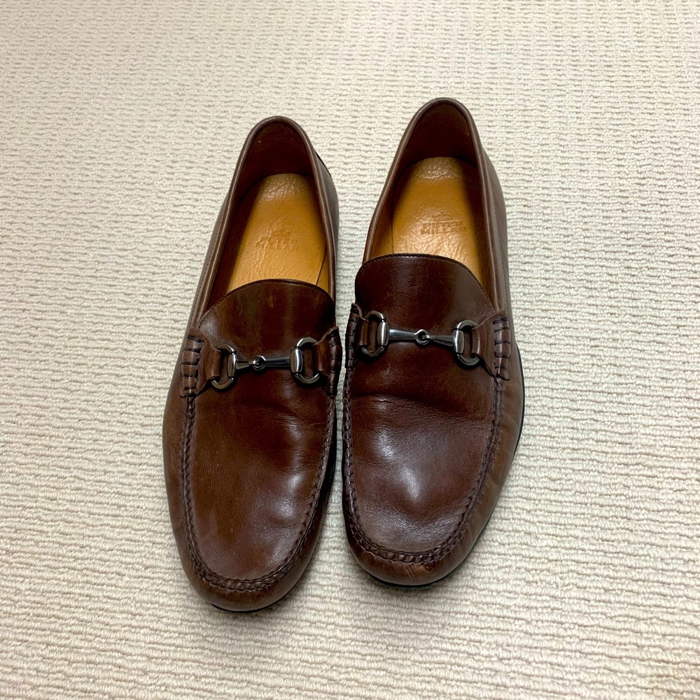 Peter Millar leather men’s loafers